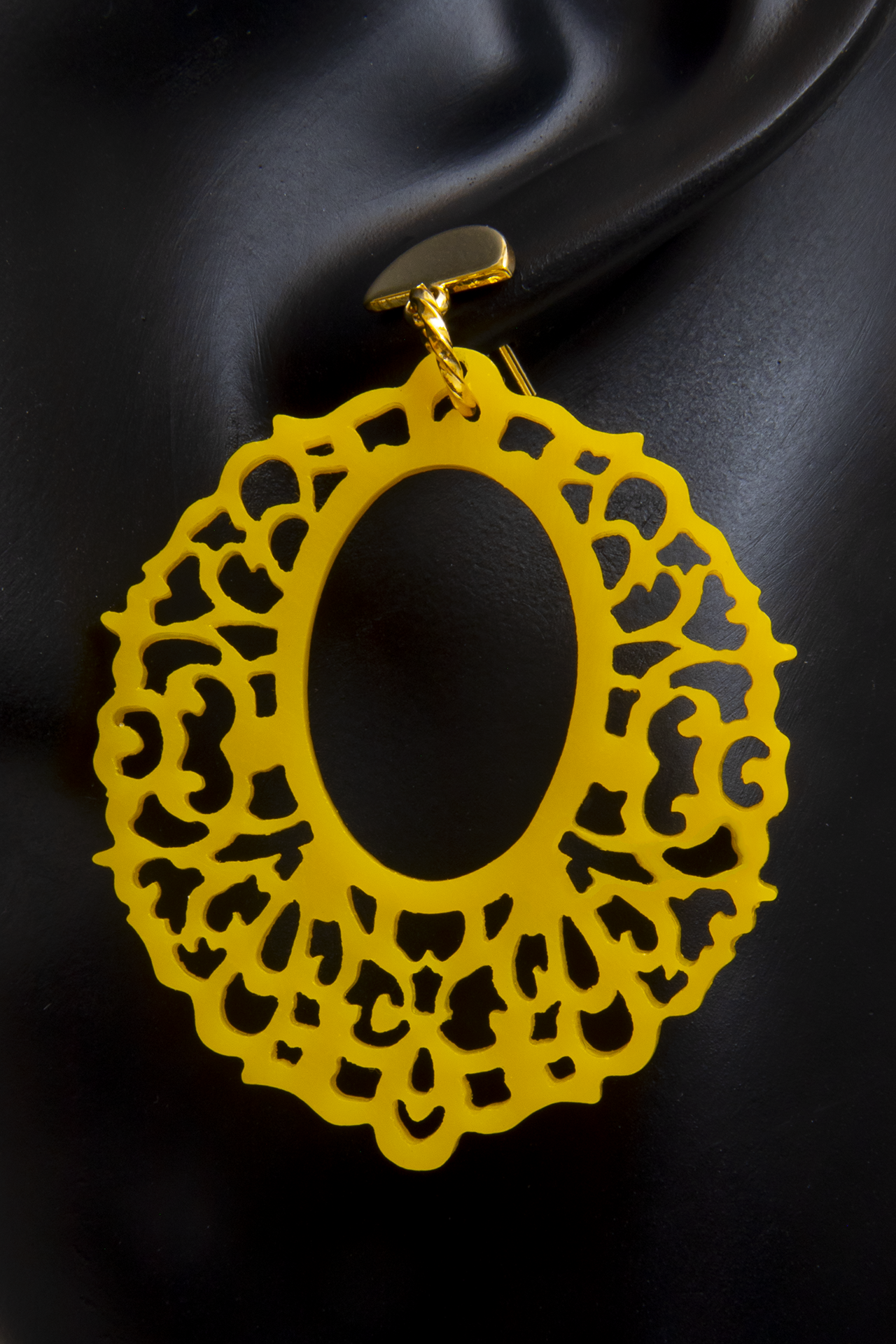 Yellow Earrings