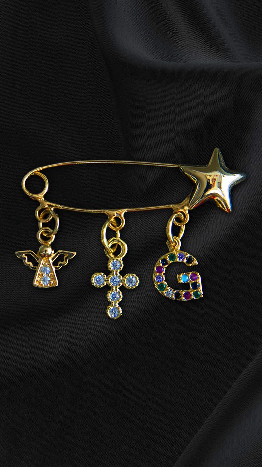 Gold plated Star Pin